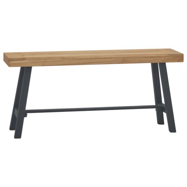 Bank 340743 Braun - Teakholz - 110 x 50 x 30 cm