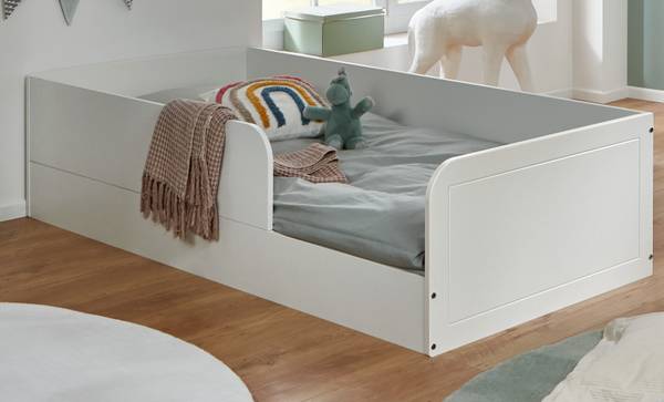 Kinderzimmer-Set Thilo 4-tlg. Weiß - Holzwerkstoff