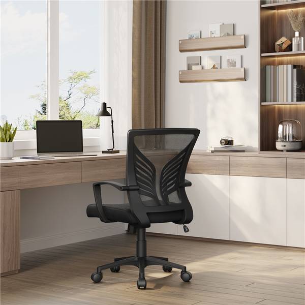 Bürostuhl ARD43 2er Set Schwarz - Kunststoff - 59 x 102 x 59 cm