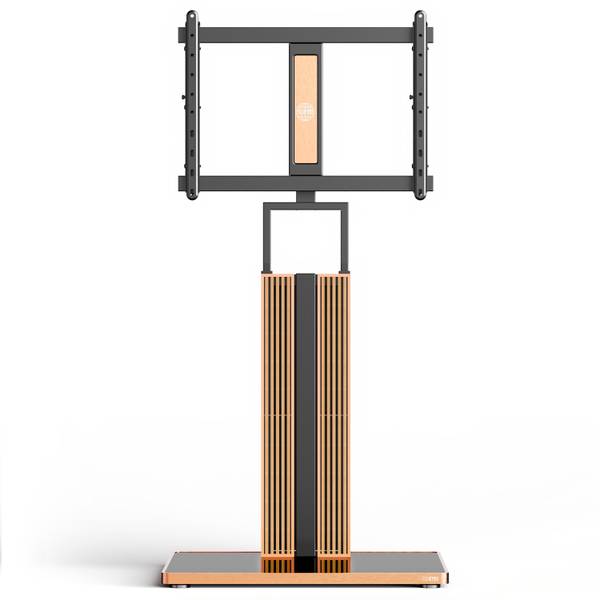 TV Ständer aus Buchenholz S02N1463C Braun - Metall - Massivholz - 55 x 147 x 70 cm