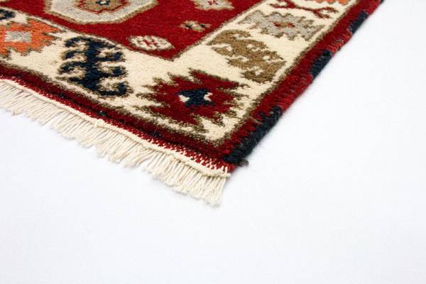 Orientteppich Oriental Rot - Wolle - 64 x 1 x 117 cm