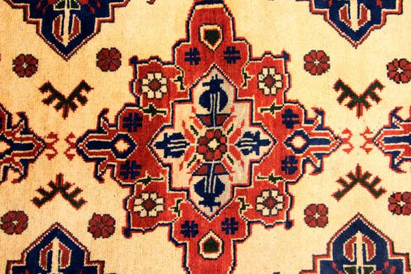 Orientteppich Läufer Oriental Beige - Wolle - 86 x 1 x 283 cm
