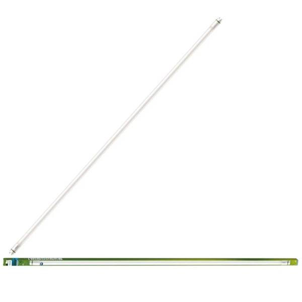 Leuchtmittel G13 - ROT - LEDtube Weiß - Klarglas - 2 x 1 x 2 cm