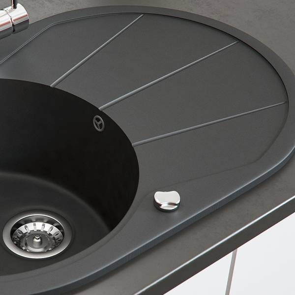 Spülbecken  12547 Schwarz