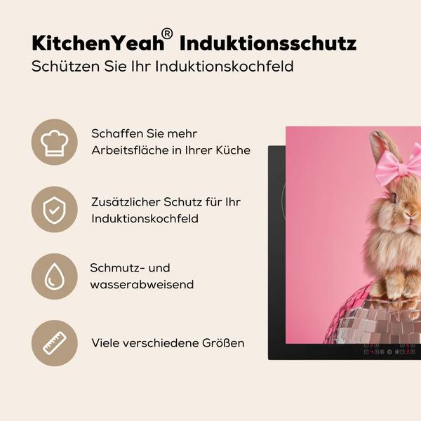 HERDABDECKPLATTE Hase 60 x 52 cm