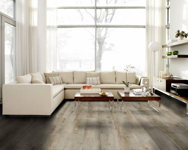 Laminat OAK MODELL B8 Beige - Holzwerkstoff - 20 x 8 x 129 cm