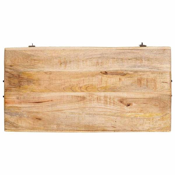 Aufbewahrungskiste 4104571 Braun - Mango - 35 x 40 x 70 cm