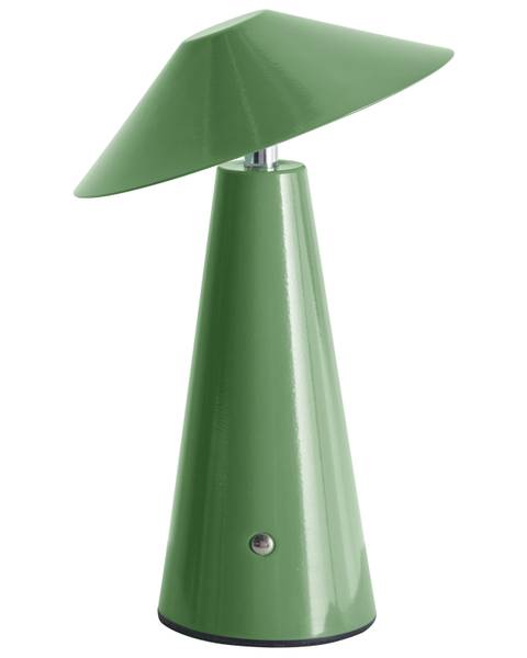 Tischlampen APAYAO 2-tlg Schwarz - Grün - Silber - Weiß - Metall - 18 x 29 x 18 cm