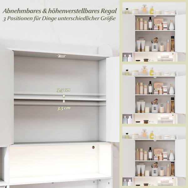 Toilettenschrank VH34042 Weiß