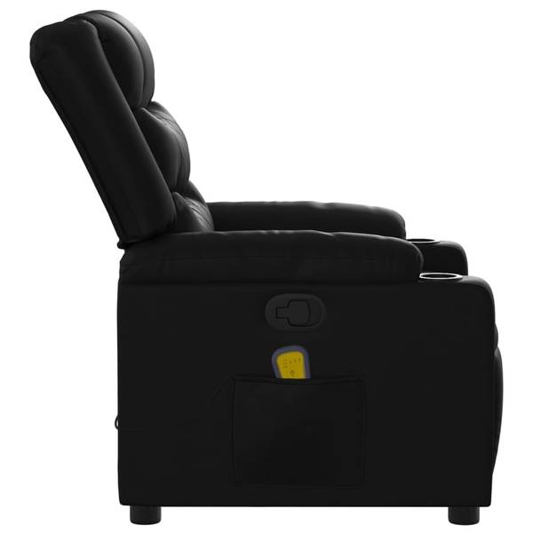 Massagesessel 3032758 Schwarz - Mischgewebe - 77 x 99 x 93 cm