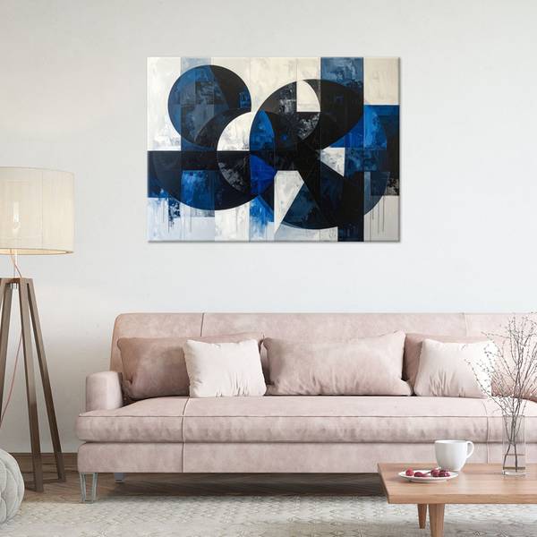 Tableau déco Cercle 120 x 80 cm