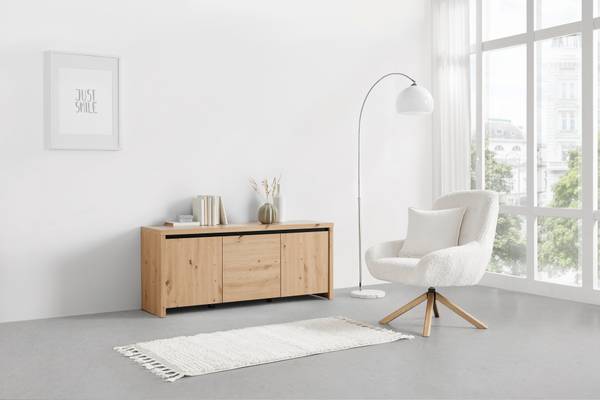 TV-Lowboard Neolgol Braun - Holzwerkstoff - 143 x 61 x 40 cm