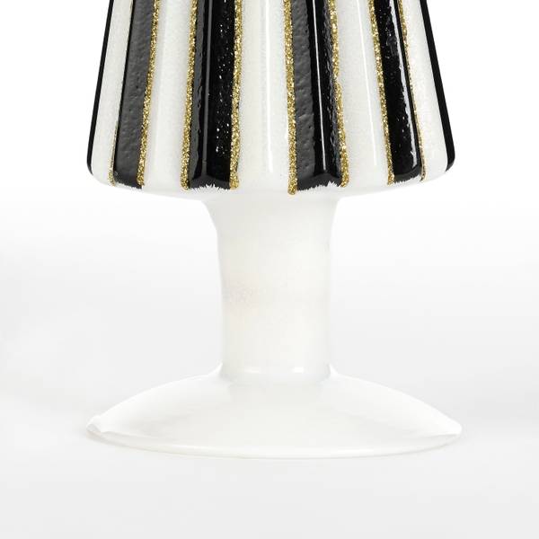 Sapin de Noël décoratif MEMIDE1290038 Blanc - Verre - 9 x 40 x 9 cm