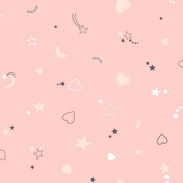 Parure de lit enfant HYPNO Rose foncé - Fibres naturelles - 1 x 140 x 200 cm