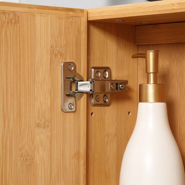 Spiegelschrank 834-515V00ND Braun - Bambus - 14 x 50 x 66 cm