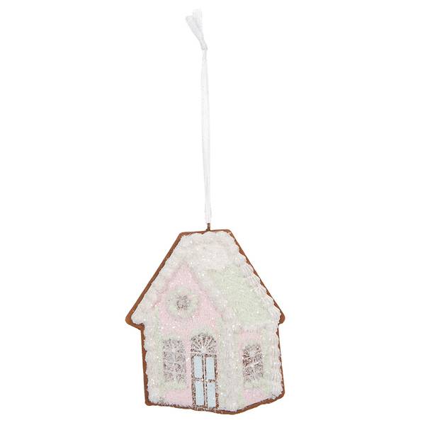 Weihnachtsanhänger Weihnachten XM665335 Pink - Kunststoff - 1 x 10 x 9 cm