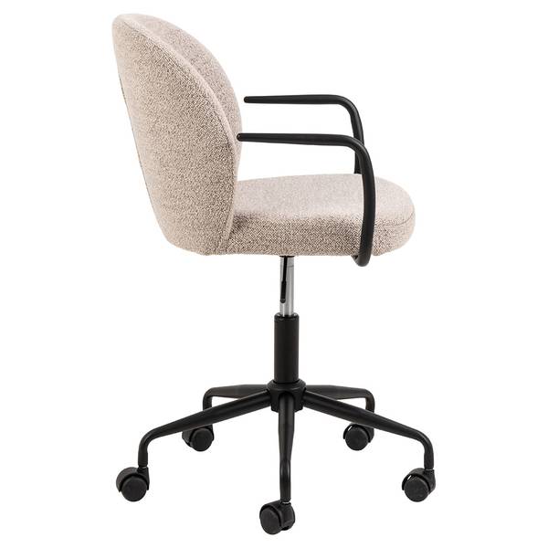 Bürostuhl Patricia Beige - Textil - 59 x 94 x 50 cm