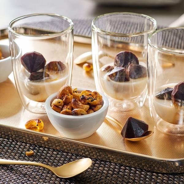 Dipschälchen Artesano Original 6er Set Weiß - Porzellan - 8 x 5 x 8 cm