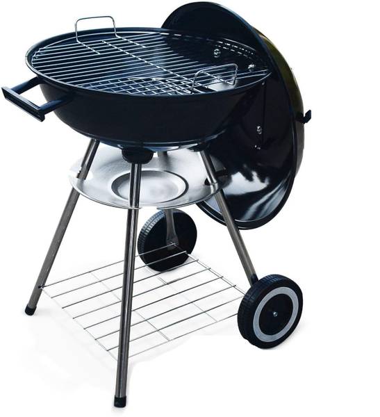 Holzkohlegrill Maxx Schwarz - Metall - 44 x 60 x 42 cm