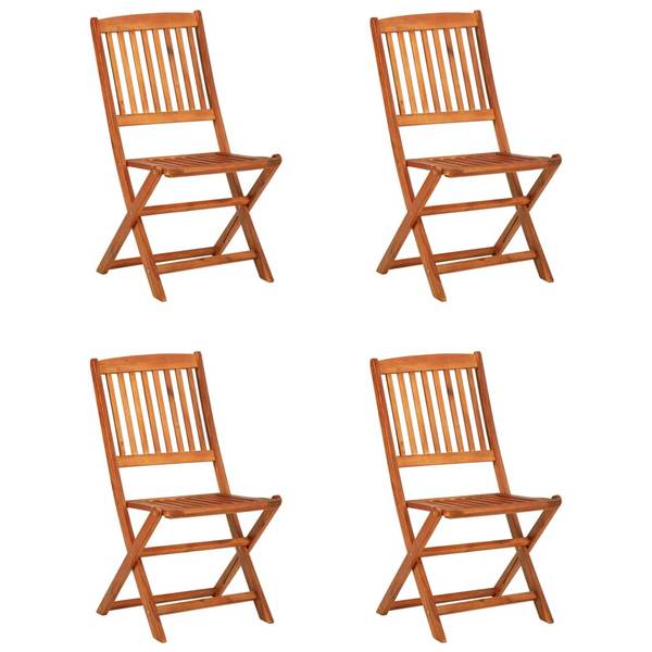 Garten-Essgruppe 3086969 (5-teilig) Braun - Akazie - 70 x 74 x 120 cm
