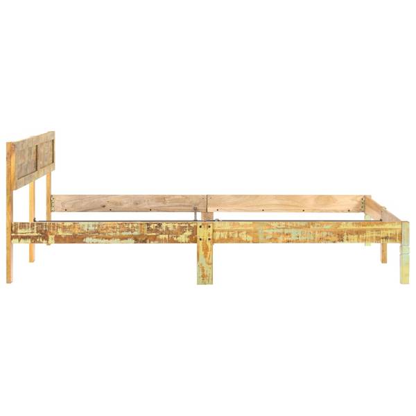 Massivholzbett XT 2302 Braun - Massivholz - 205 x 73 x 205 cm