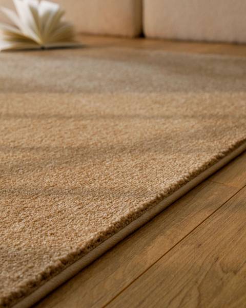 Kurzflorteppich Vegas Beige - Sandbraun - 120 x 170 cm