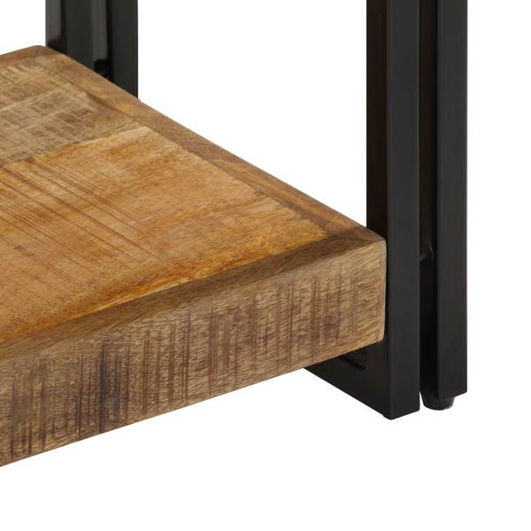 TV-Schrank 3004707-1 Schwarz - Mango - 90 x 40 x 30 cm