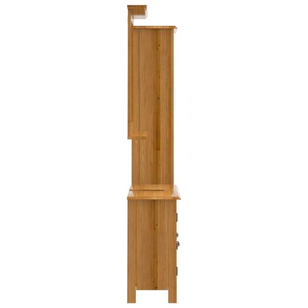 Meubles de salle bain 3223462 lot de 3 Marron - Pin - 70 x 63 x 32 cm