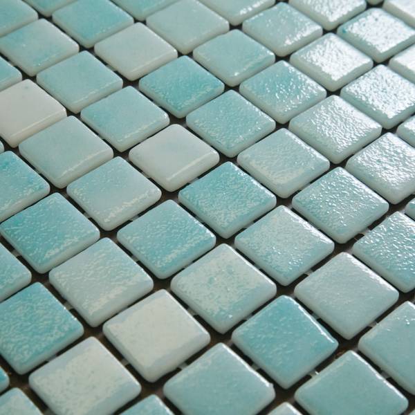 Glasmosaik BT-EU-06-LF Blau - Farbglas - 52 x 52 x 33 cm