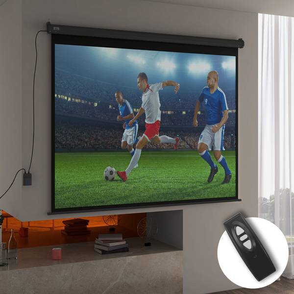 Beamer-Leinwand 001-005V90BK 203 x 152 cm