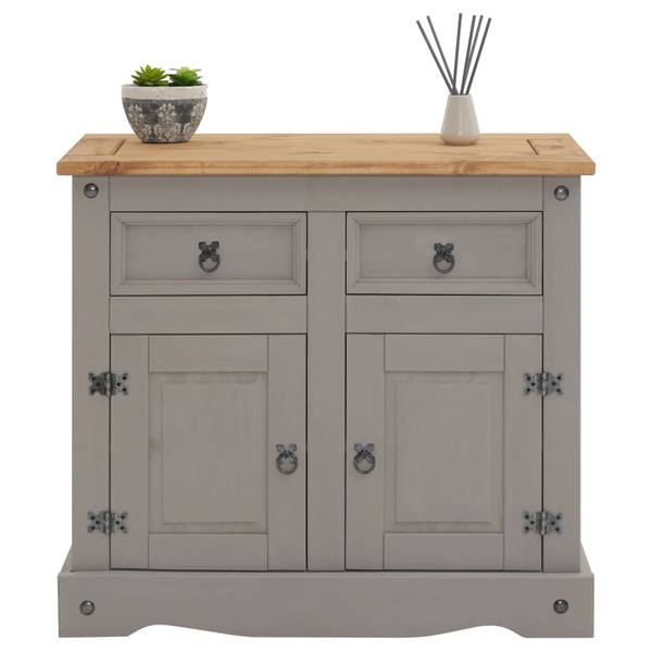 Anrichte RAMON Grau - Kiefer - 87 x 76 x 40 cm