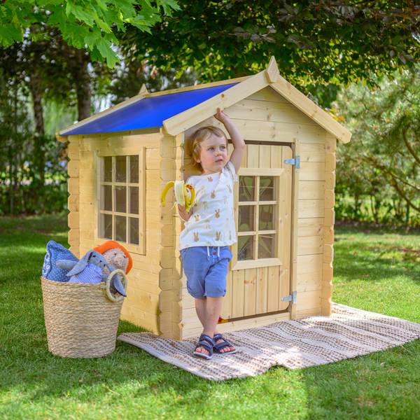 Kinderspielhaus M570M-1 Beige - Fichte - 105 x 87 x 105 cm