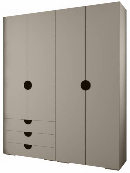 Vestiaire Inova 4 Z15 Noir - Gris