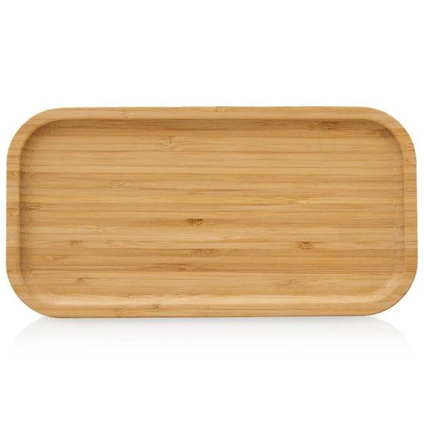 Serviertablett 153803 Braun - Bambus - 13 x 2 x 25 cm