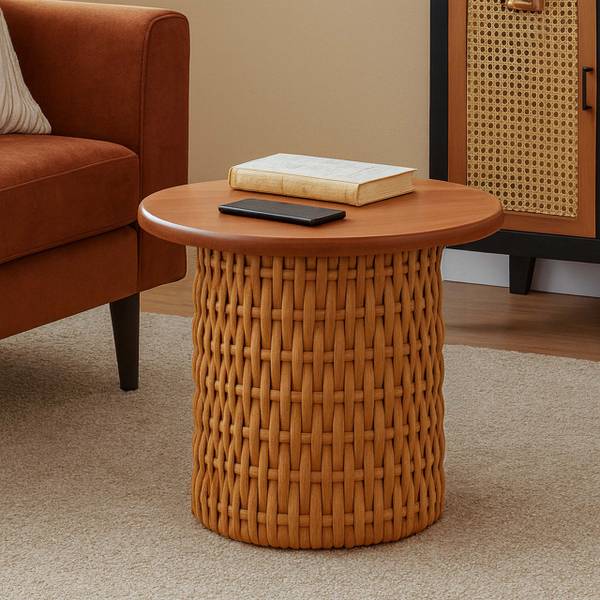 Beistelltisch P15 Braun - Mahagoni - 44 x 41 x 44 cm