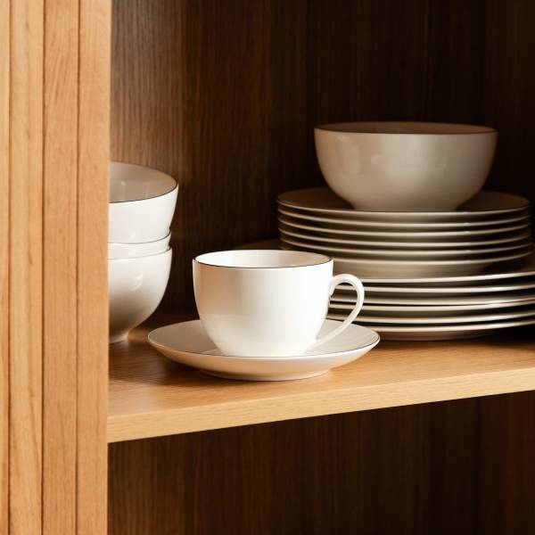 Tasse AUROO Weiß - Porzellan - 15 x 8 x 15 cm