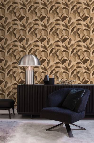 Tapete 348064 Braun - Papier - 50 x 900 x 900 cm