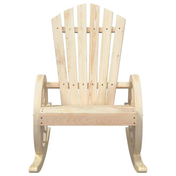 Chaise adirondack de jardin 3032794-1 Marron - Sapin - 62 x 99 x 89 cm