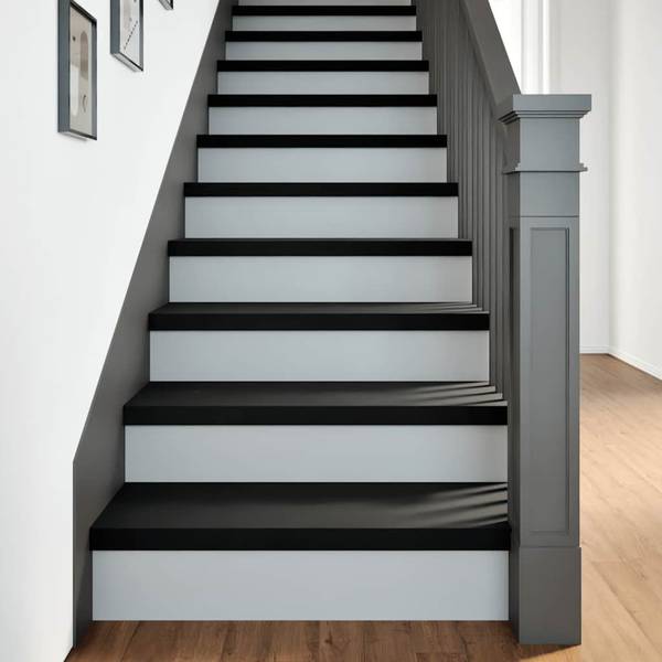 Marche d'escalier 3038560-2 (lot de 8) 30 x 80 cm