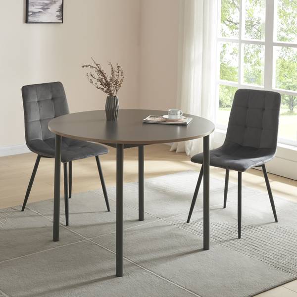Esstisch Lindesberg Grau - Holzwerkstoff - 100 x 75 x 100 cm