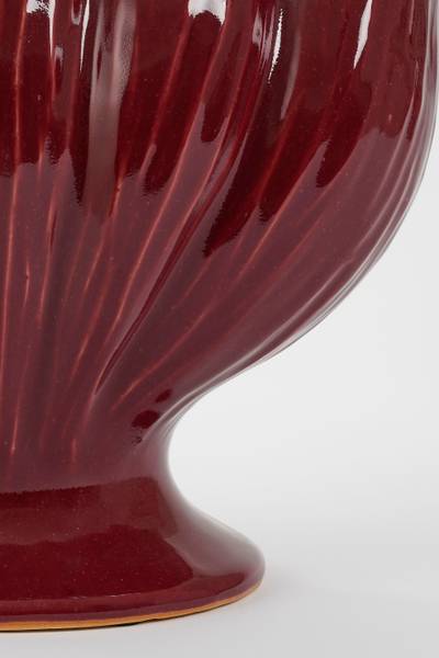 Vaas Serra violet - keramiek - 16 x 30 x 33 cm