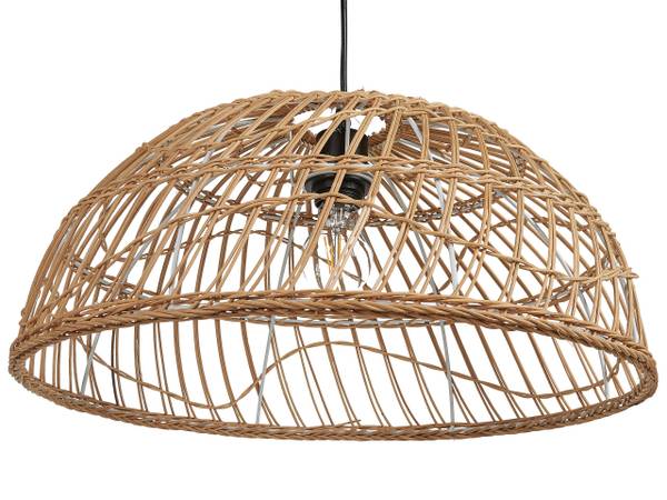 Pendelleuchten RAVINE Braun - Rattan - 51 x 23 x 51 cm
