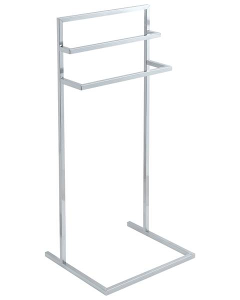 Handtuchständer MELINCUE Silber - Metall - 40 x 87 x 35 cm