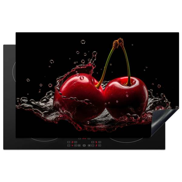 HERDABDECKPLATTE Kirschen 81 x 52 cm