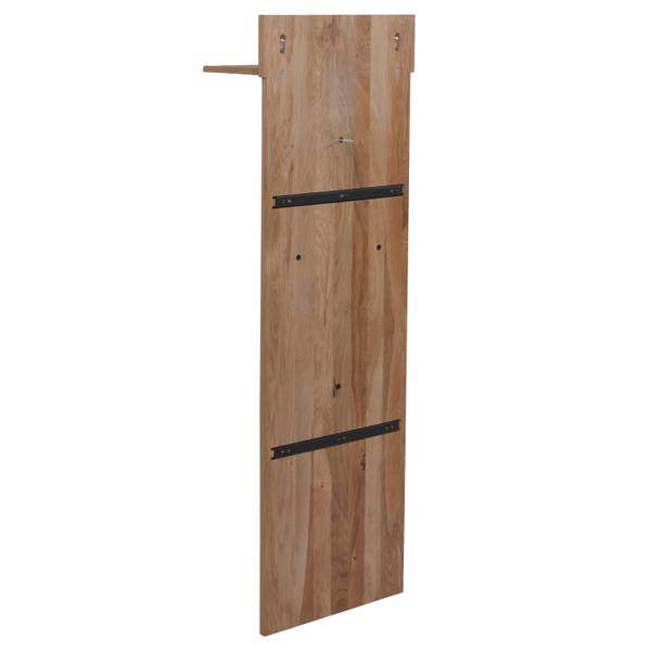 Garderobenpaneel P55 Braun - Eiche - 42 x 135 x 22 cm