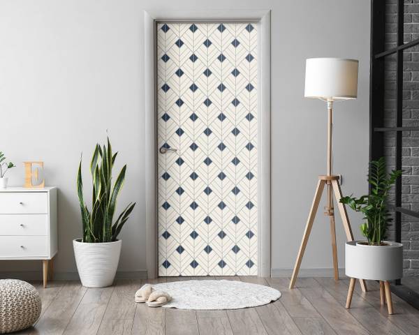 Aufkleber Rhythmische Struktur Breite: 85 cm