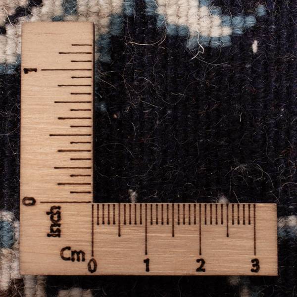 Orientteppich Oriental Blau - Naturfaser - 70 x 1 x 130 cm