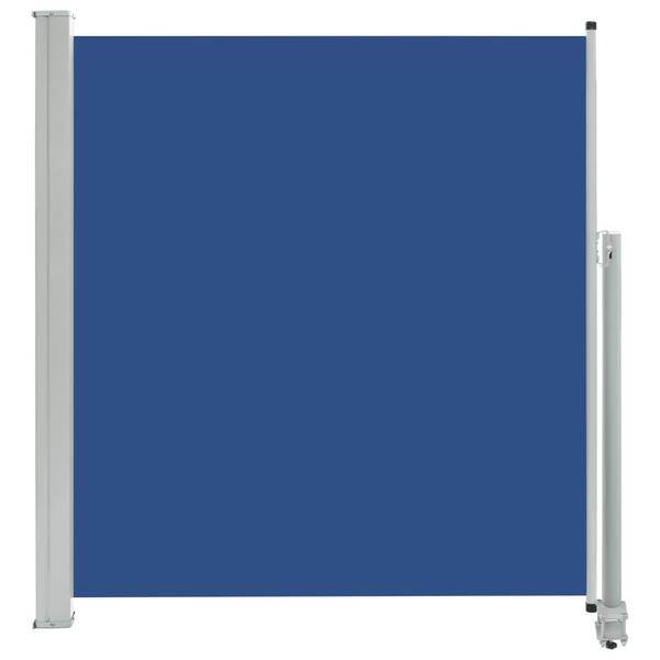 Seitenmarkise D1862 Blau - Tiefe: 140 cm