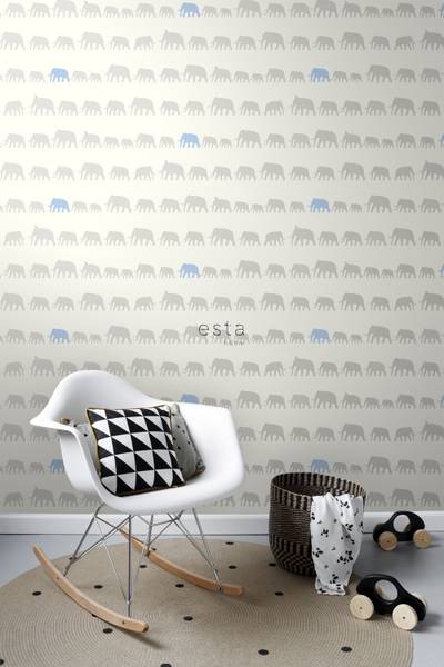 Tapete 137331 Blau