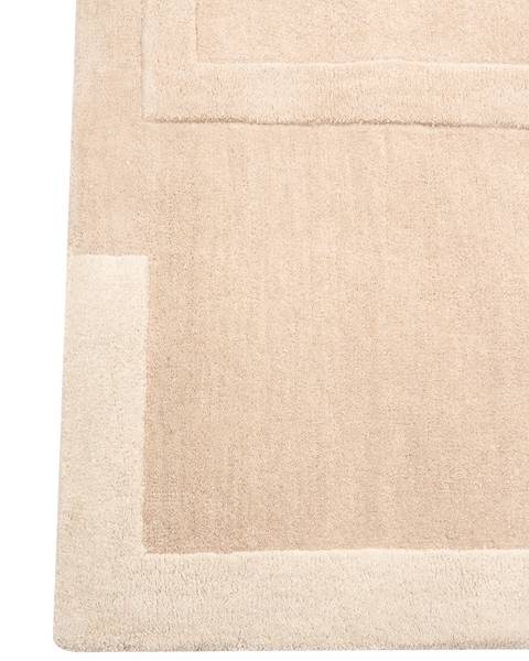 Teppich GAYA Beige - Grau - Bambus - 160 x 230 cm